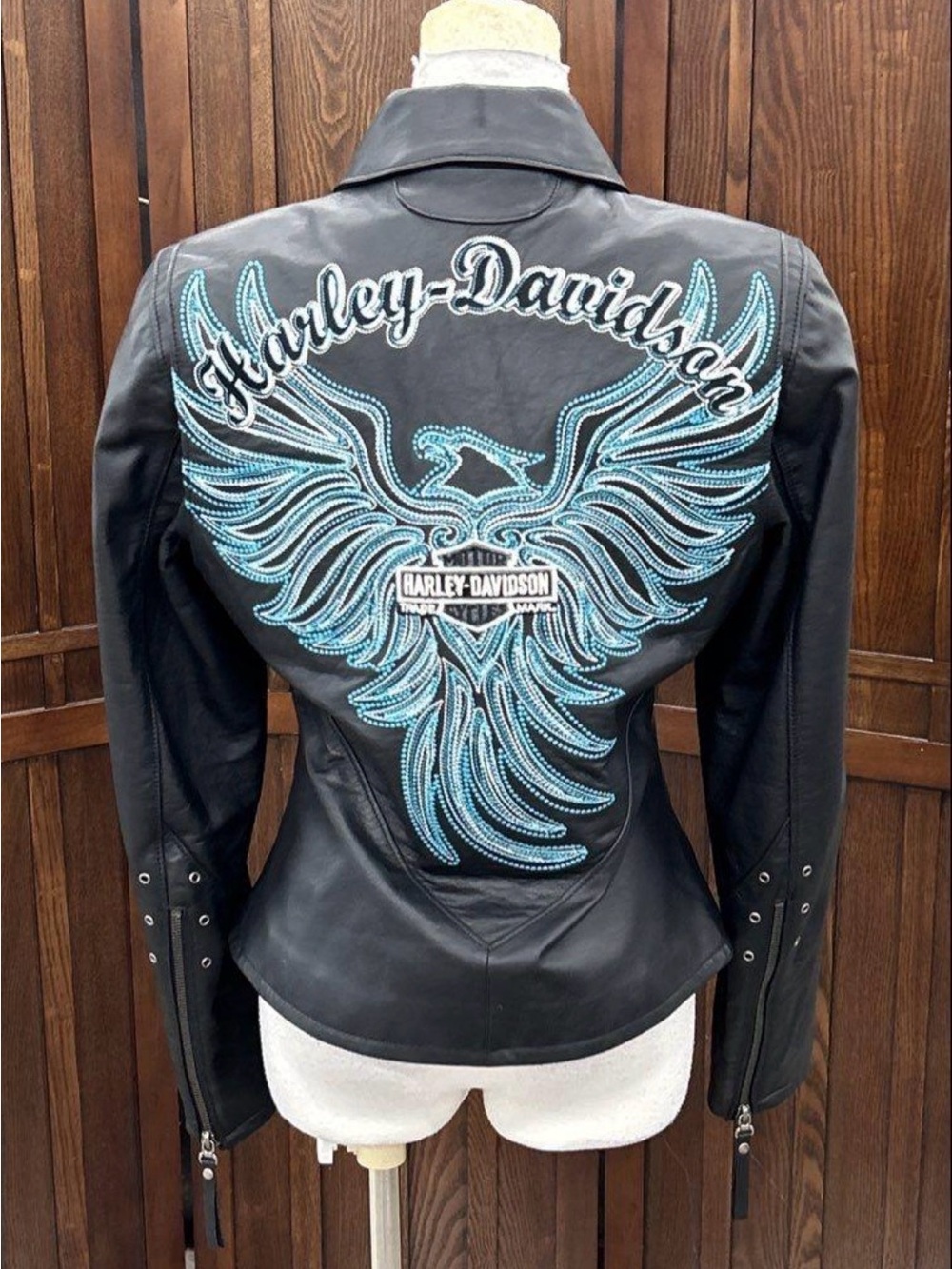 Harley Davidson ARABELLE leather jacket RARE!!